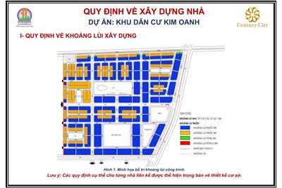 Quy định về xây dựng nhà dự án Century City (Khu dân cư Kim Oanh)