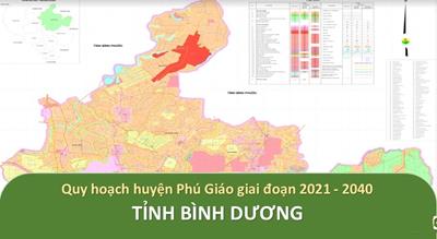 Thông tin quy hoạch chi tiết Huyện Phú Giáo mới nhất 2023