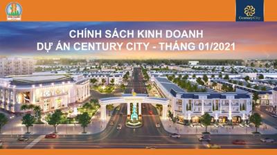 Chính sách và phương thức thanh toán dự án Century City năm 2021