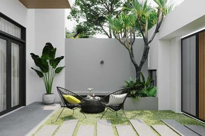 Những nguyên tắc cơ bản khi thiết kế sân vườn đẹp đơn giản