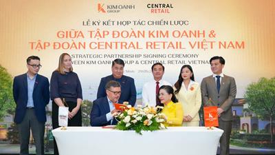 Kim Oanh Group hợp tác chiến lược cùng Central Retail Việt Nam, phát triển hệ sinh thái thương mại – dịch vụ hiện đại tại các khu đô thị