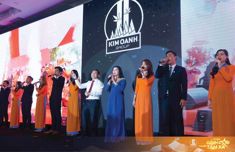 Đại gia đình Tập đoàn Kim Oanh cùng hát vang ca khúc “Tự hào Địa ốc Kim Oanh”