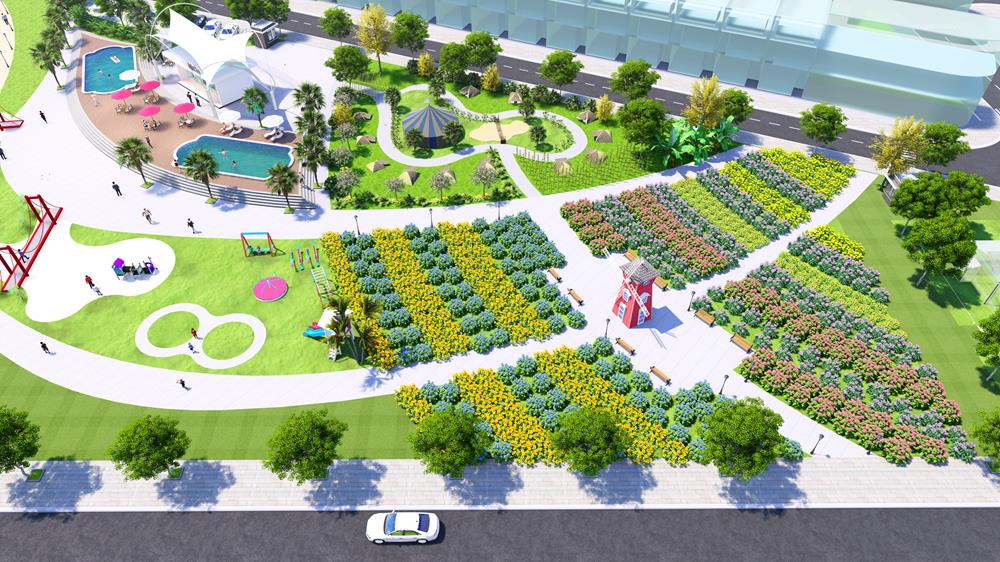 Nhiều mảng xanh và tiện ích sẽ tiếp tục được triển khai tại Century City trong thời gian tới