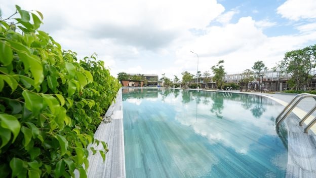 Hồ bơi tại dự án K-Home New City.