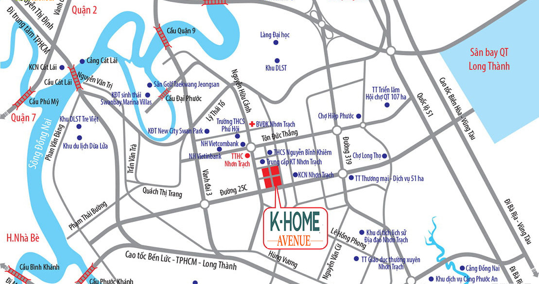 Vị trí dự án K-Home Avenue
