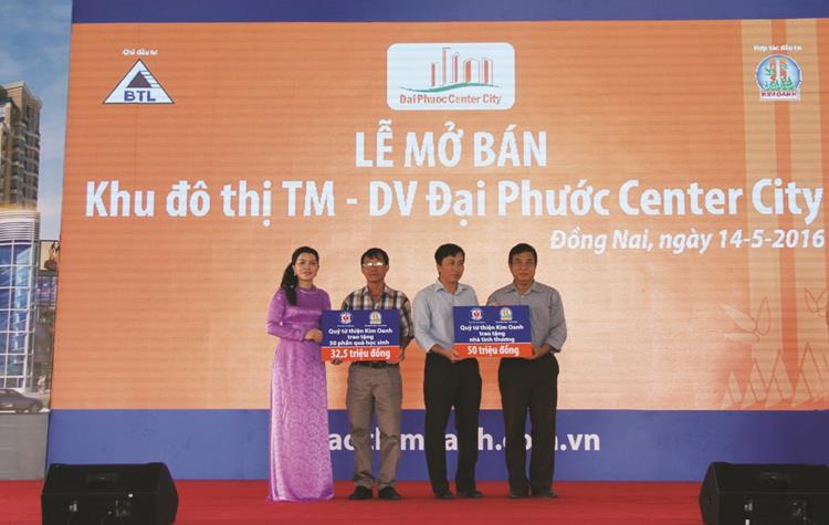 Lễ mở bán chính thức dự án đất nền Đại Phước Center City tại Nhơn Trạch vào ngày 14/05/2016