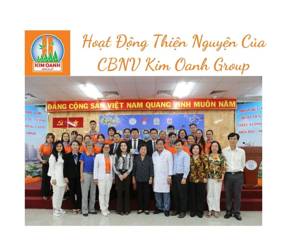 Thường xuyên hoạt động Thiện Nguyện của CBNV Kim Oanh Group