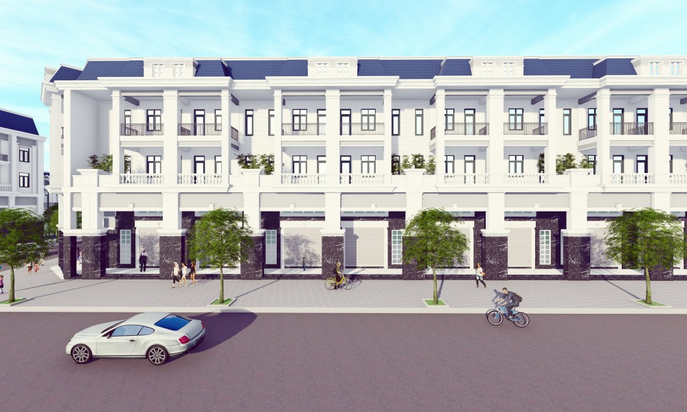 Mẫu thiết kế Shophouse điển hình