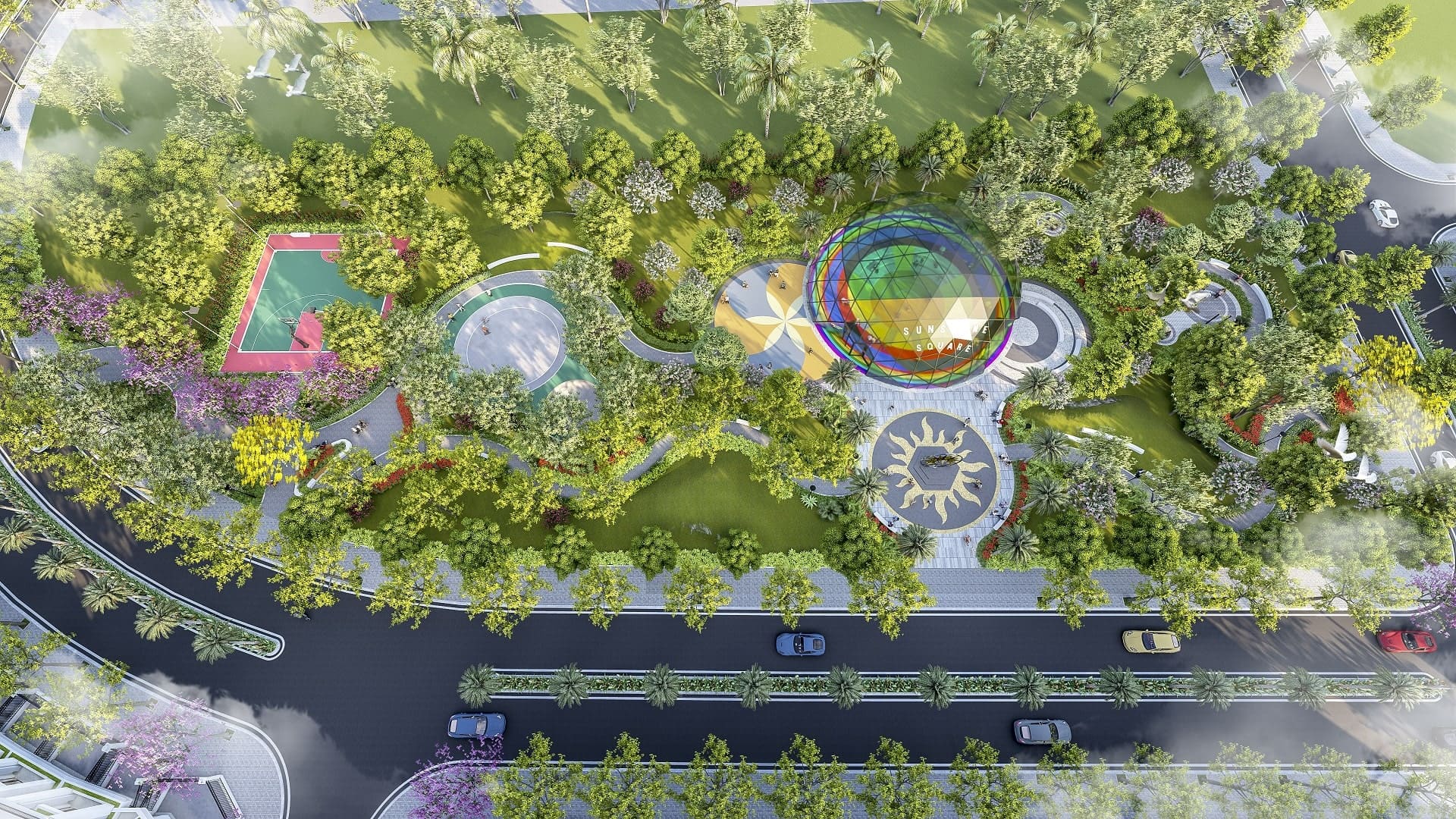 Khu đô thị The Link City được quy hoạch kiểu mẫu xanh đô thị