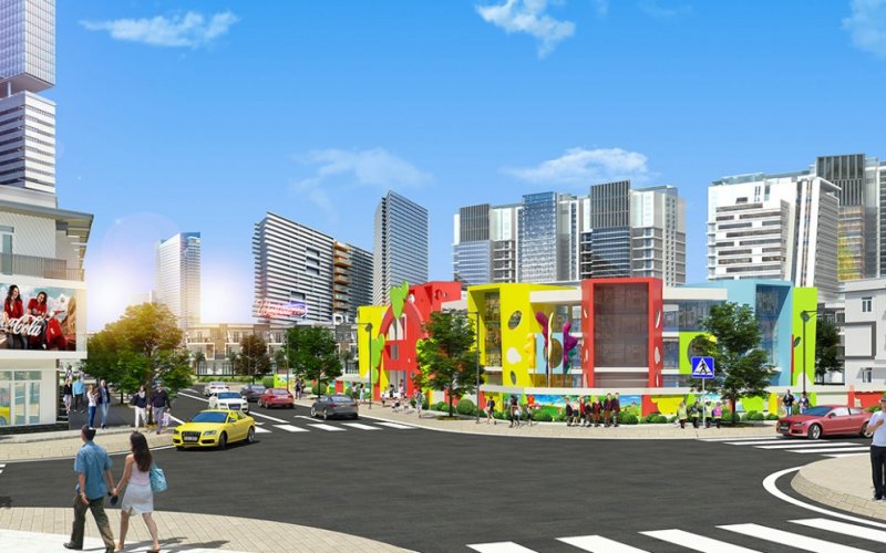 Trung tâm thương mại của dự án Singa City tại Quận 9