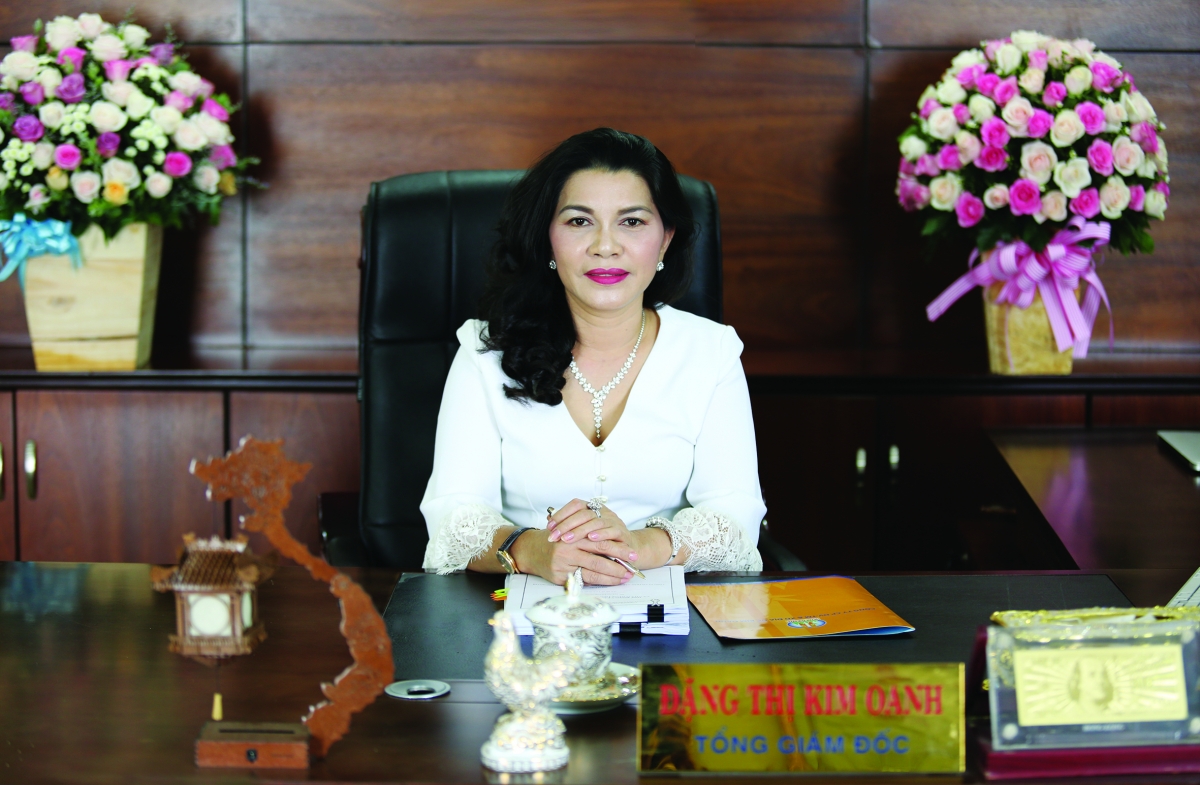 Bà Đặng Thị Kim Oanh, Chủ tịch HĐQT kiêm Tổng Giám đốc Tập đoàn Địa ốc Kim Oanh.