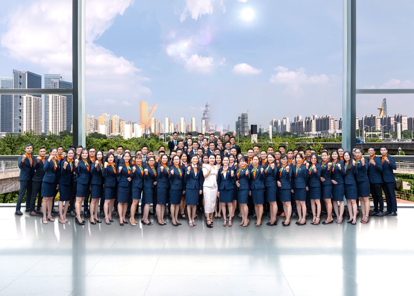 Đội ngũ lãnh đạo, quản lý của Kim Oanh Group