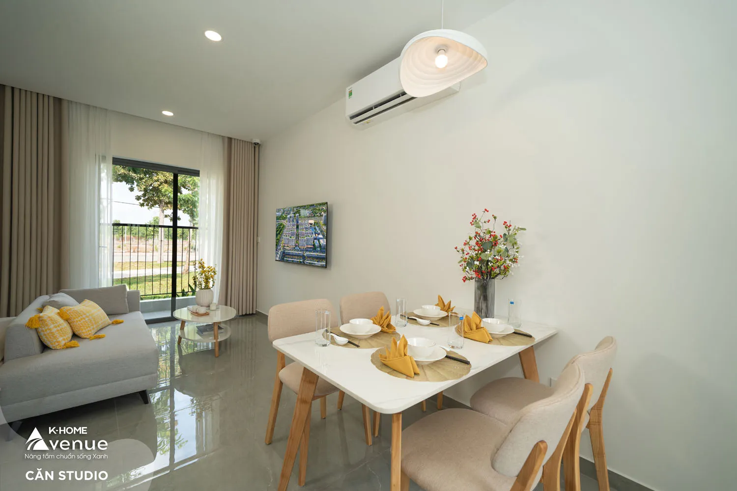 Nội thất căn hộ K-Home Avenue