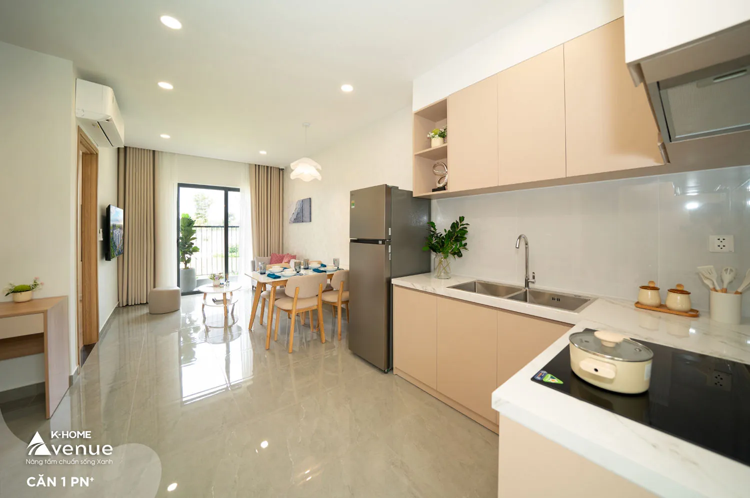 Nội thất căn hộ K-Home Avenue