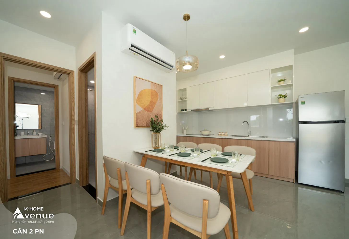 Nội thất căn hộ K-Home Avenue